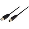 USB Kabel A - B St/St