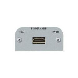 HDMI con copertura Ethernet con cavo Bu/Fe KINDERMANN 7441000542 54x2