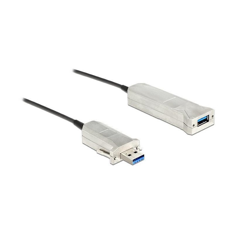 Delock Cavo ottico attivo USB 3.0-A maschio USB 3.0-A femmina da 20 m