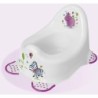 keeeper kids vaso per bambini &quot;adam hippo&quot; bianco con stampa con pied