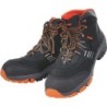 Scarpa antinfortunistica alta STIHL S3 G.48 nera/arancione. Pelle KW1