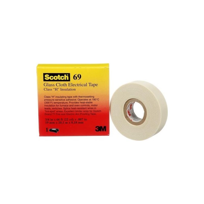 3M ET6925X33 nastro isolante da elettricista 9 pz