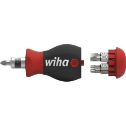 Cacciavite Wiha con caricatore inserti Stubby misto con 7 inserti dop