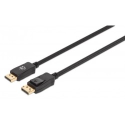 Manhattan 353618 cavo DisplayPort 2 m Nero