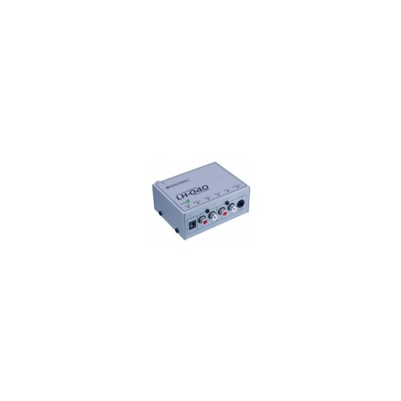 Preamplificatore fono OMNITRONIC LH-040 - Preamplificatore fono a 1 c