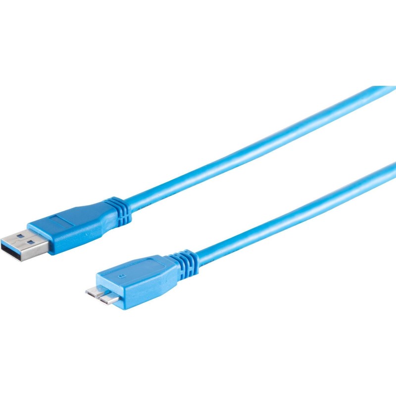 Helos - Cavo USB - Micro USB Tipo B (M) a USB Tipo A (M) - USB 3.0 - 