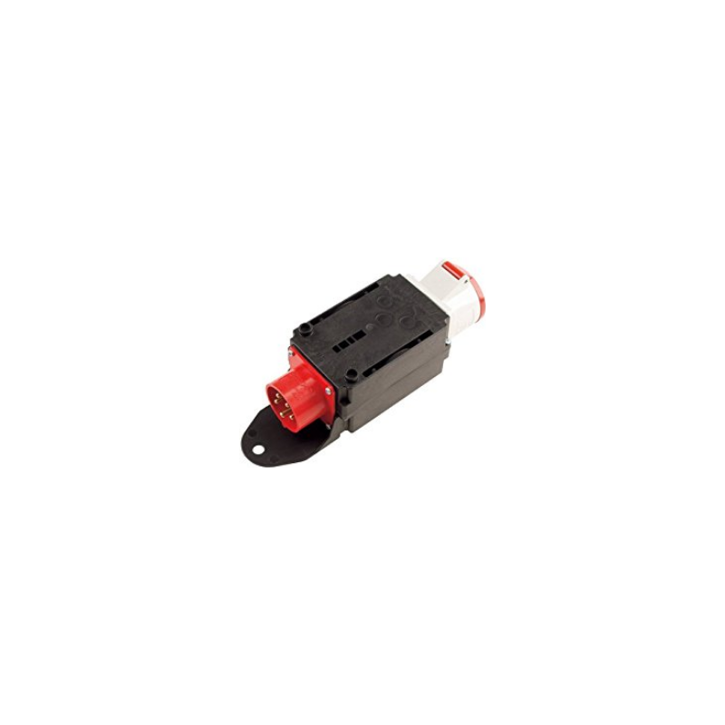 Bachmann 349.012 Adattatore spina di alimentazione Nero - Rosso (349.