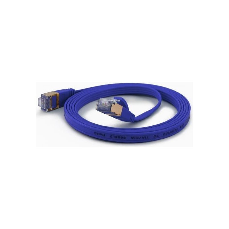 Cavo di rete Wantec 7017 F/UTP (FTP) blu Cat6a da 025 m (7017)