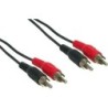 e+p B 33/5 5 m 2 x RCA 2 x RCA Cavo audio nero (B33/5)