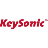 Keysonic KSK-3230&quot; (US) Tastiera USB con membrana in silicone nero, i