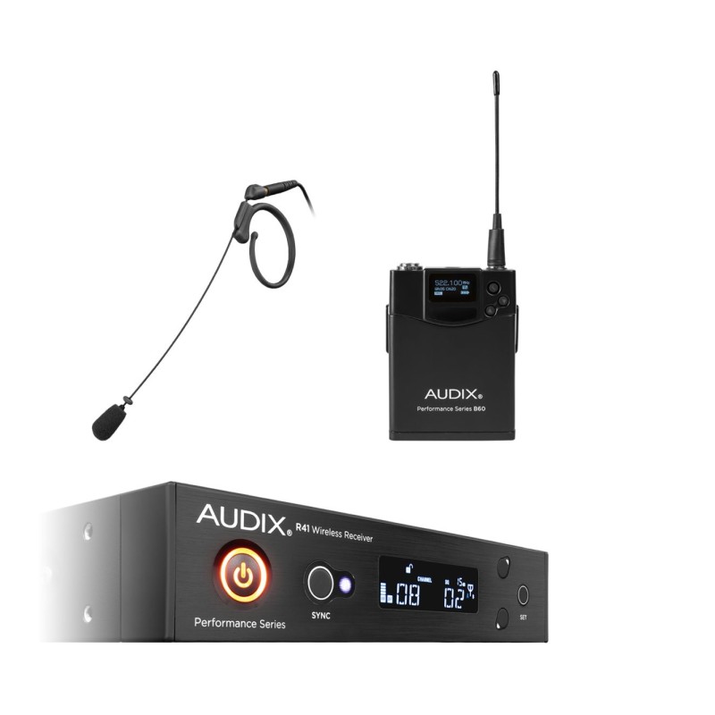 Audix AP41HT7A - wireless mic system, receiver, bodypack transmitter,