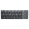 DELL KB740 tastiera RF senza fili + Bluetooth QWERTY Inglese UK Grigi