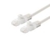 PATCH CABLE CAT6A - U/UTP - - LSOH - 0.30M IVORY - Warranty: 24M