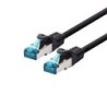 PATCH CABLE SF/UTP 50M - - CAT5E - BLACK - Warranty: 24M