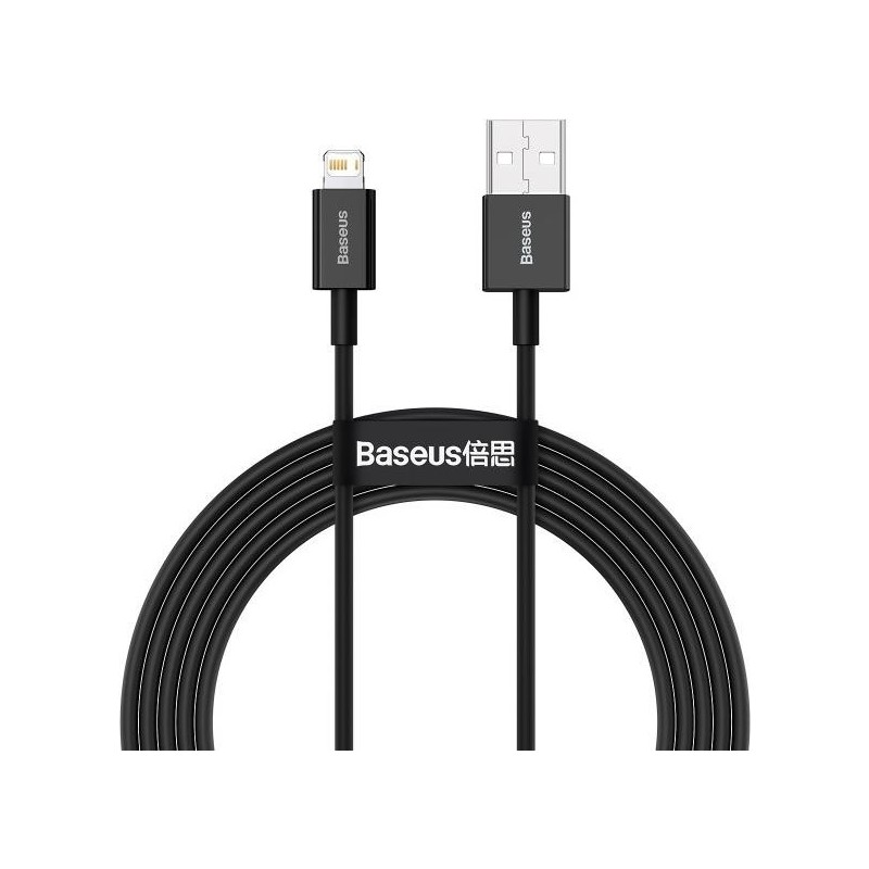 Baseus Superior Fast Charge USB-A to USB-C Cable 66W 2m - Black