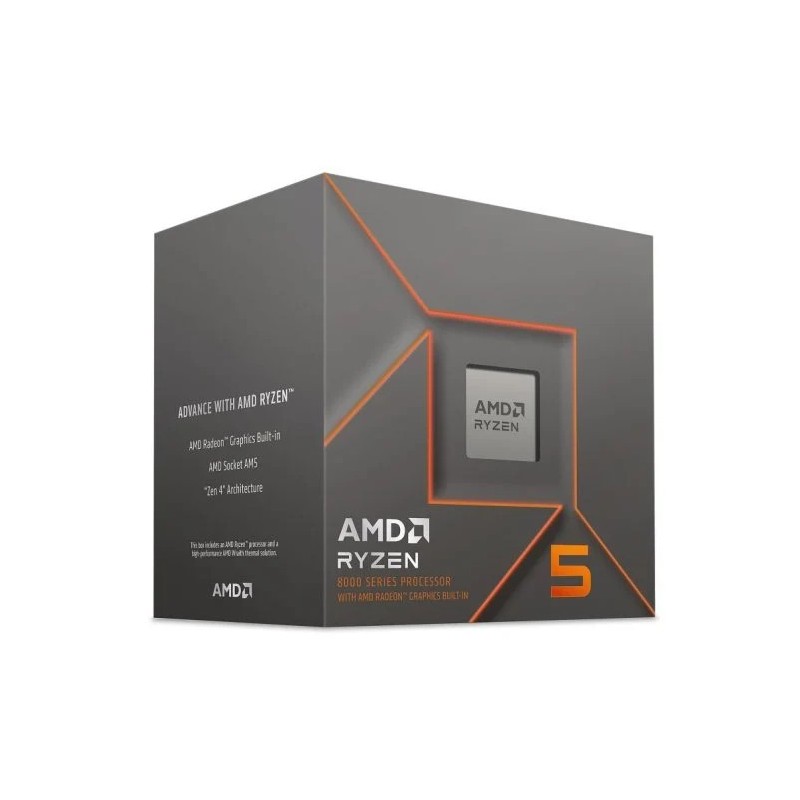 CPU AMD RYZEN5 8600G AM5 5GHZ 6CORE BOX 22MB 64BIT 65W