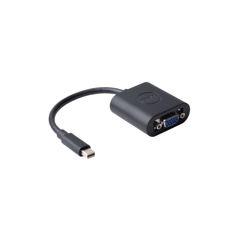 DELL 0.2m Mini DisplayPort/VGA VGA (D-Sub) Nero