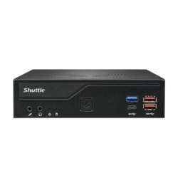 Shuttle DH770 barebone per PC/stazione di lavoro 1.35L sized PC Nero 