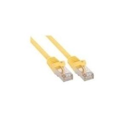 Cavo patch - SF-UTP - Cat.5e - giallo - 15 m