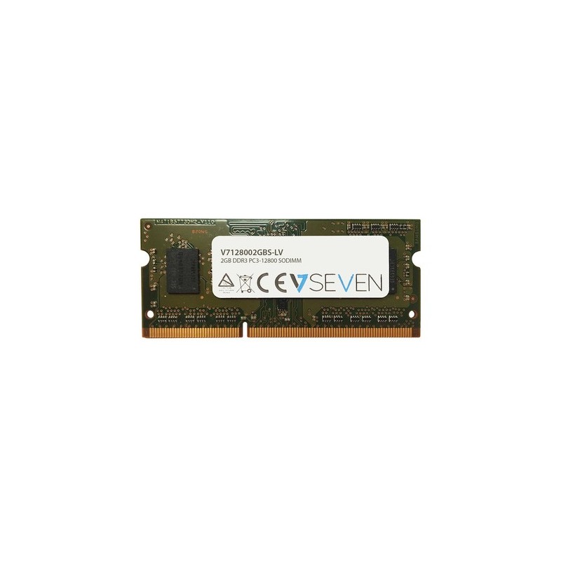 V7 2GB DDR3 PC3L-12800 1600MHz SO-DIMM Modulo di memoria - V7128002GB