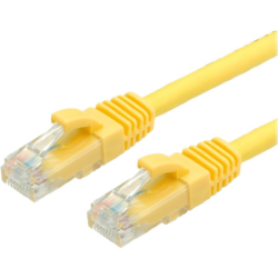 Valore 21.99.1434 cavo di rete giallo 0,3 m Cat6a U/UTP (UTP) (21.99.