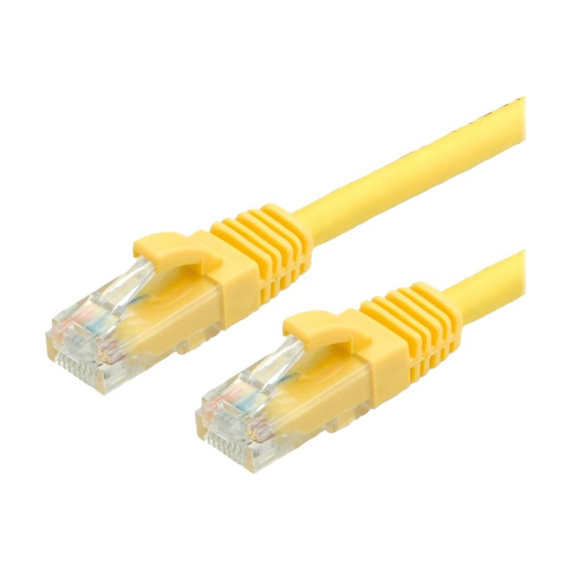 Valore 21.99.1434 cavo di rete giallo 0,3 m Cat6a U/UTP (UTP) (21.99.