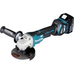 Makita DGA515RTJ - smerigliatrice angolare - a batteria - 125 mm - 2 