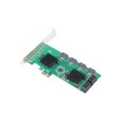 InLine - Controller di archiviazione - SATA 6 Gb/s - Basso profilo - 