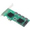 InLine - Controller di archiviazione - SATA 6 Gb/s - Basso profilo - 