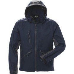 Giacca softshell Fristads 1414 SHI G.2XL navy/grigio 100%Pol 280g/m (