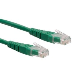 Patch Cord ROLINE UTP Cat.6/Classe E verde 15 m