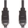 ep CC 400 - FireWire 400 (IEEE 1394/IEEE 1394a) - 4-p - 4-p - Nero - 