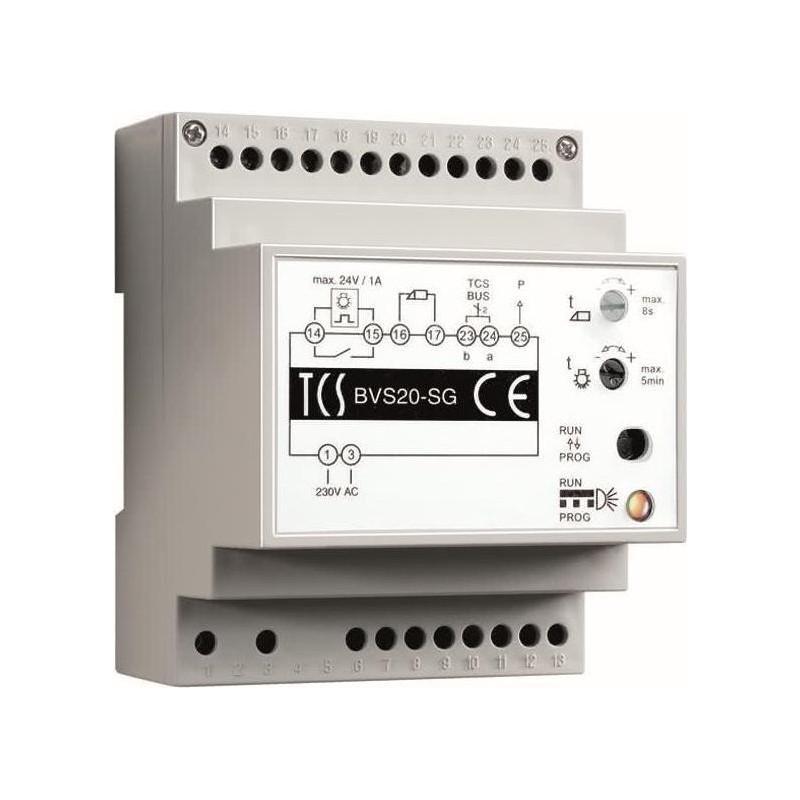 Alimentatore per accessori per sistema interfonico TCS BVS20-SG (BVS2