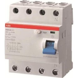 Interruttore automatico ABB F204A-40/0.03L FI 4P40A30mAN sinistro (2C