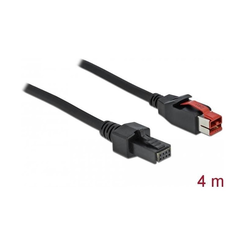 DeLOCK - Cavo USB alimentato - USB PlusPower (24 V) (M) a 2 x 4 pin m