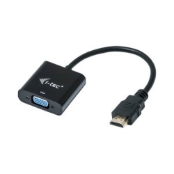 i-tec HDMI2VGAADA cavo e adattatore video 015 m HDMI VGA Nero