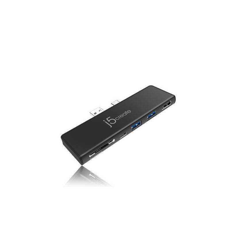 j5create JCD324B-N Ultradrive Minidock™ per Surface™ Pro 7