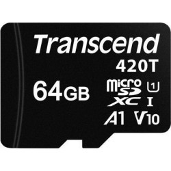 Transcend - Scheda di memoria flash - 64 GB - UHS-I / Classe 10 - mic