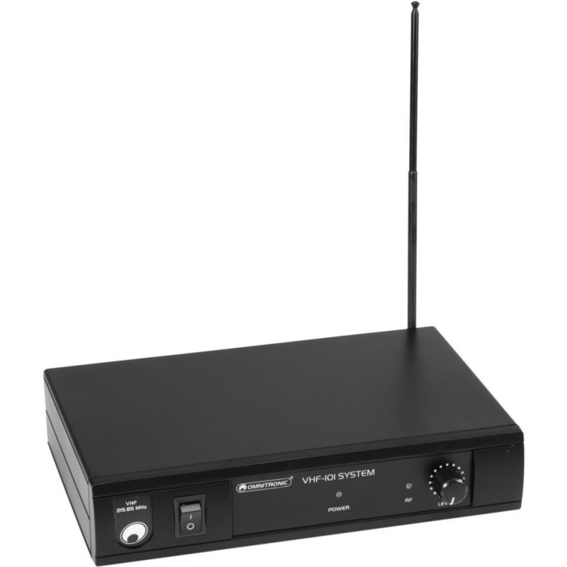 Sistema microfonico wireless OMNITRONIC VHF-101 205,75 MHz (13073027)