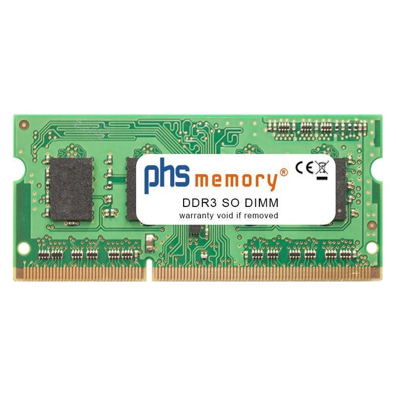 Memoria PHS 4GB RAM per Acer Aspire 5552-P324G32Mncc DDR3 SO DIMM 133