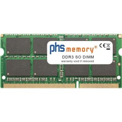 Memoria PHS 8GB RAM per Acer Aspire 5552-P324G32Mncc DDR3 SO DIMM 133