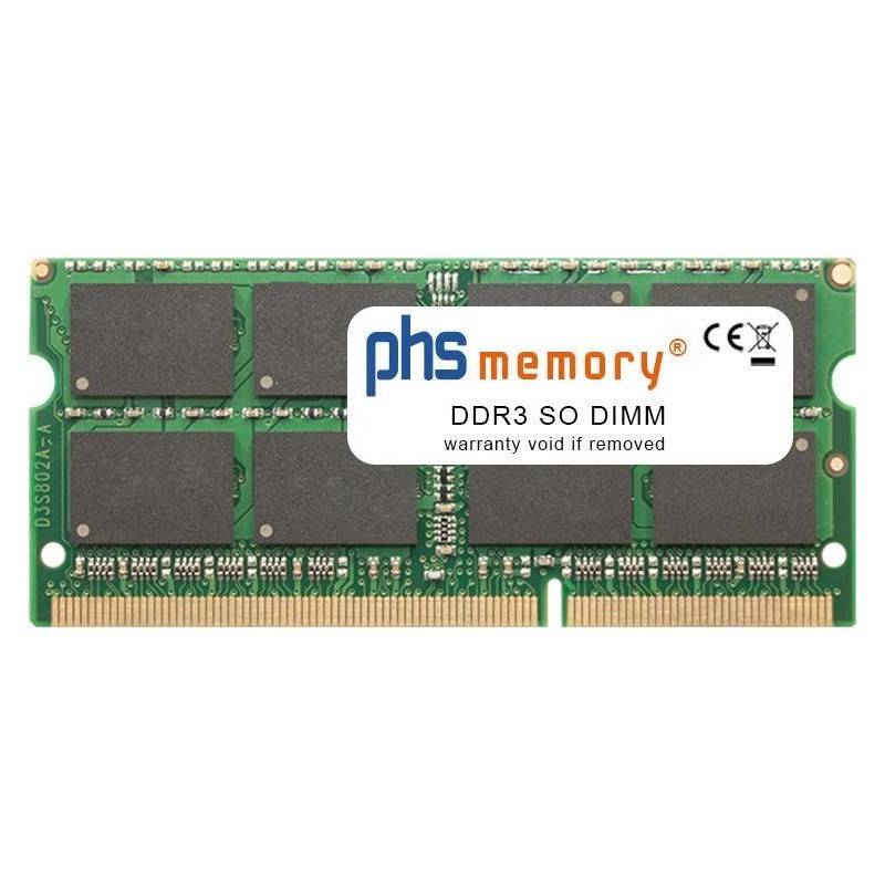 Memoria PHS 8GB RAM per Acer Aspire 5552-P324G32Mncc DDR3 SO DIMM 133