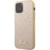 GUESS Cover Rigida Iridescent Love Gold per Apple iPhone 12 Pro Max G