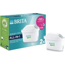 Brita Filtro per acqua MAXTRA PRO All-in-1 Pack 2 - NUOVA GENERAZIONE