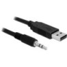 Convertitore DeLOCK - convertitore - spina USB 2.0 seriale-TTL (M) - 