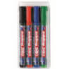 Edding 360/4 S - Nero - Blu - Verde - Rosso - Nero - Blu - Verde - Ro