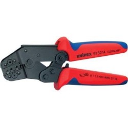 Knipex 97 52 14 Pinza a crimpare Connettori aperti non isolati da 0,1