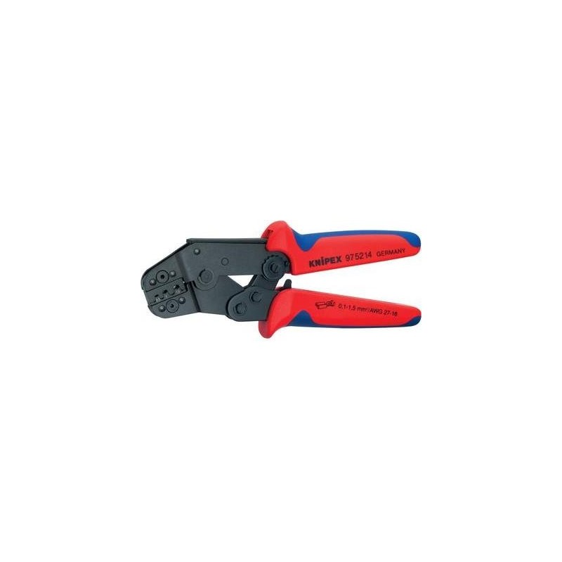 Knipex 97 52 14 Pinza a crimpare Connettori aperti non isolati da 0,1