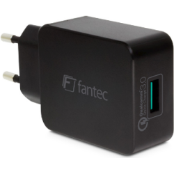 FANTEC QC3-A11 - Alimentatore - 18 watt - Quick Charge 3.0 (USB Tipo 