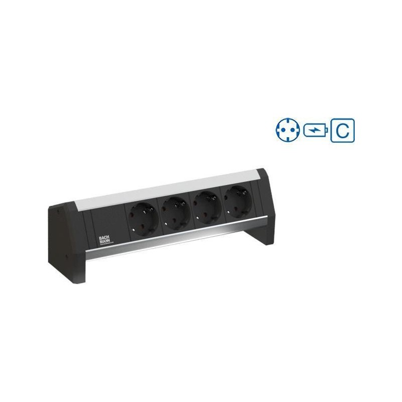 Bachmann DESK 1 - Multipresa - AC 250 V - Ingresso ingresso GST18i3 -